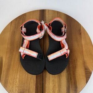 New Womens Teva Original Universal Tie Dye Strappy Casual Sandals Size 7 M NWOB